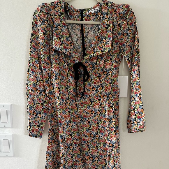 Reformation Mavis Floral Dress Trix NWT 0 - Picture 9 of 9